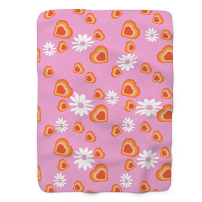 Groovy Heart - 1 Piece Premium Blanket