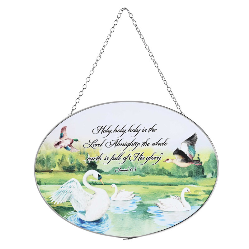 Weather Resistant Glass, Metal Animals Suncatcher