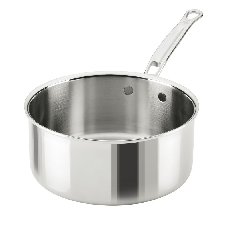 Probond® Luxe 2-quart Professional Clad Stainless Steel Saucepan With Lid, 3 quarts