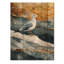 Mouette en marbre vol de la côte I - décoration murale en bois de mouette - sur bois de pin naturel-1621733818