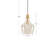 Bartola Single Light Glass Bell Pendant