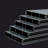 Walnut Aluminum Shoe Storage