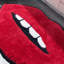 Carle Lips Shaped Bath Mat