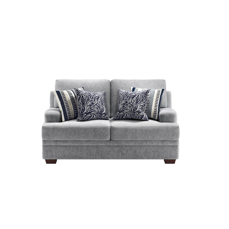 Causeuse Steffane Charles of London, Polyester bleu