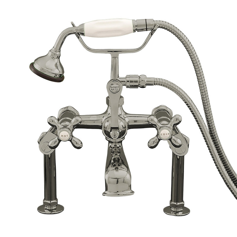 Deck Mount Telephone Faucet Variable by Strom Living, Matte Nickel