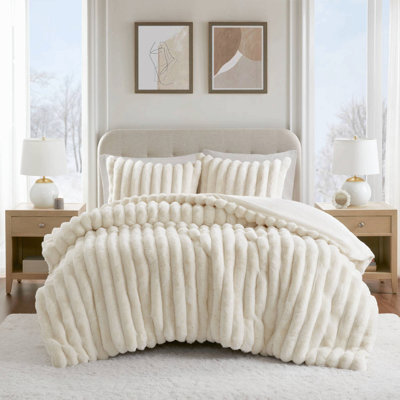 Faux Fur Comforter