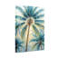 Plantes et fleurs, palmiers, ciel, bleu clair, feuilles vertes, fond de soleil-202578851