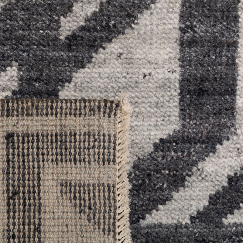 Hand Knotted Abstract Rug
