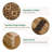 6-Panel Room Divider with Irregular Hollow-Out Design, Double Charred Finish-126671316