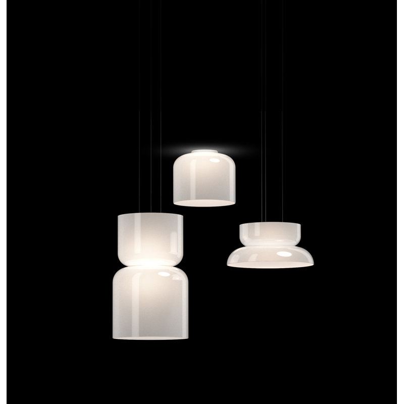 Luminaire suspendu géométrique à 2 lumières Totem