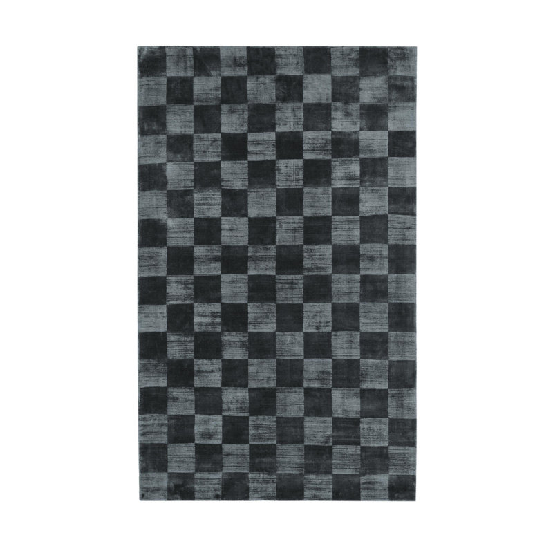 Berlin Checkered Indoor Rug, Rectangle 5' x 8'