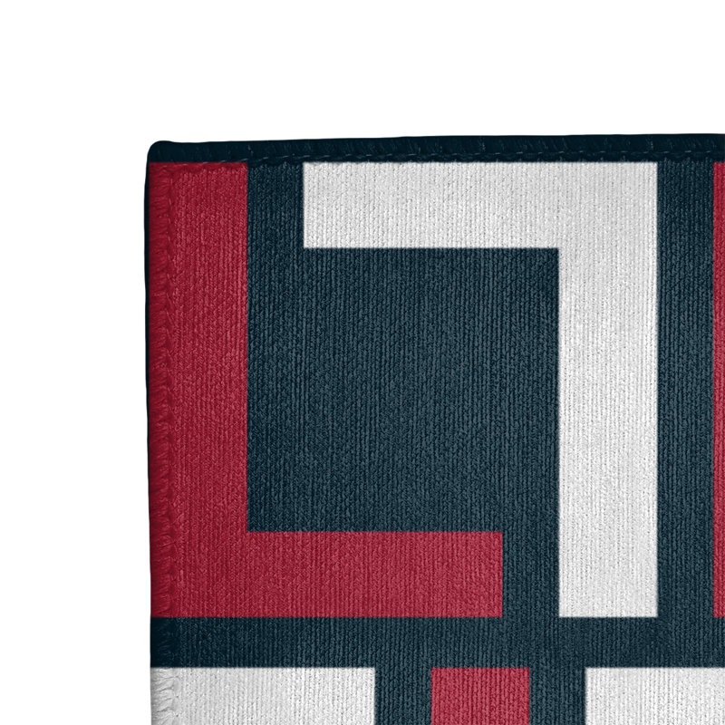 Geometric Indoor Rug, Rectangle 3' x 5'