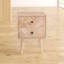 Rudden 45cm W Solid Wood Bedside Table
