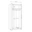 Ruti Manufactured Wood Wardrobe
