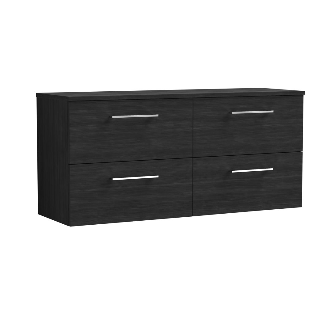 Arno 1205mm Wall Hung Single Vanity with Worktop