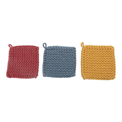 Winston Porter Cotton Potholder Set