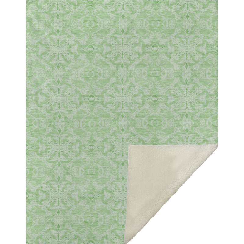 Jeté Sherpa ASB784 Addison, Limette