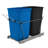 Rev-A-Shelf Double Pull Out Trash Can 35 Qt for Kitchen-112965384-88568344