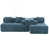 Blue Chenille
