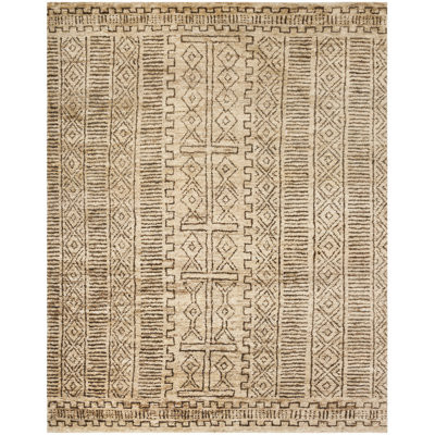 Ralph Lauren Kenya Jute Block Print Rug