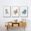 «Take A Seat X», reproduction sur toile 3 pièces-91886906-91886911