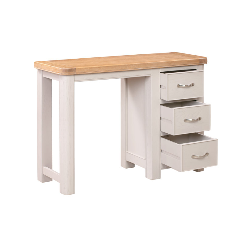 Comfrey Dressing Table with Mirror, Grey/Brown