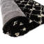 Tapis noir / blanc à motif géométrique Griego-1374291644