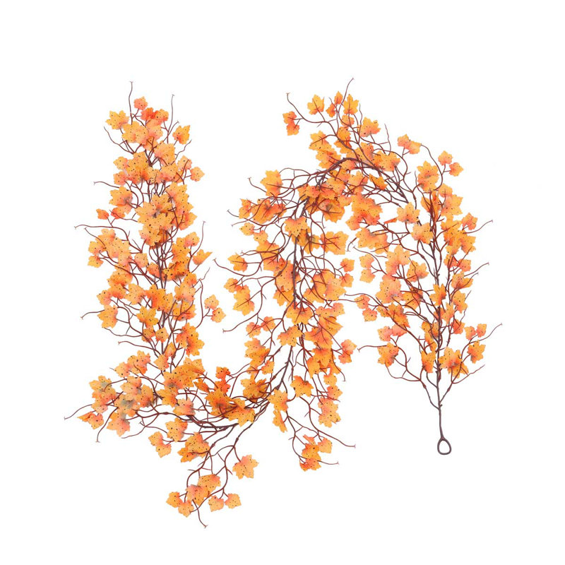200cm Faux Maple Garland