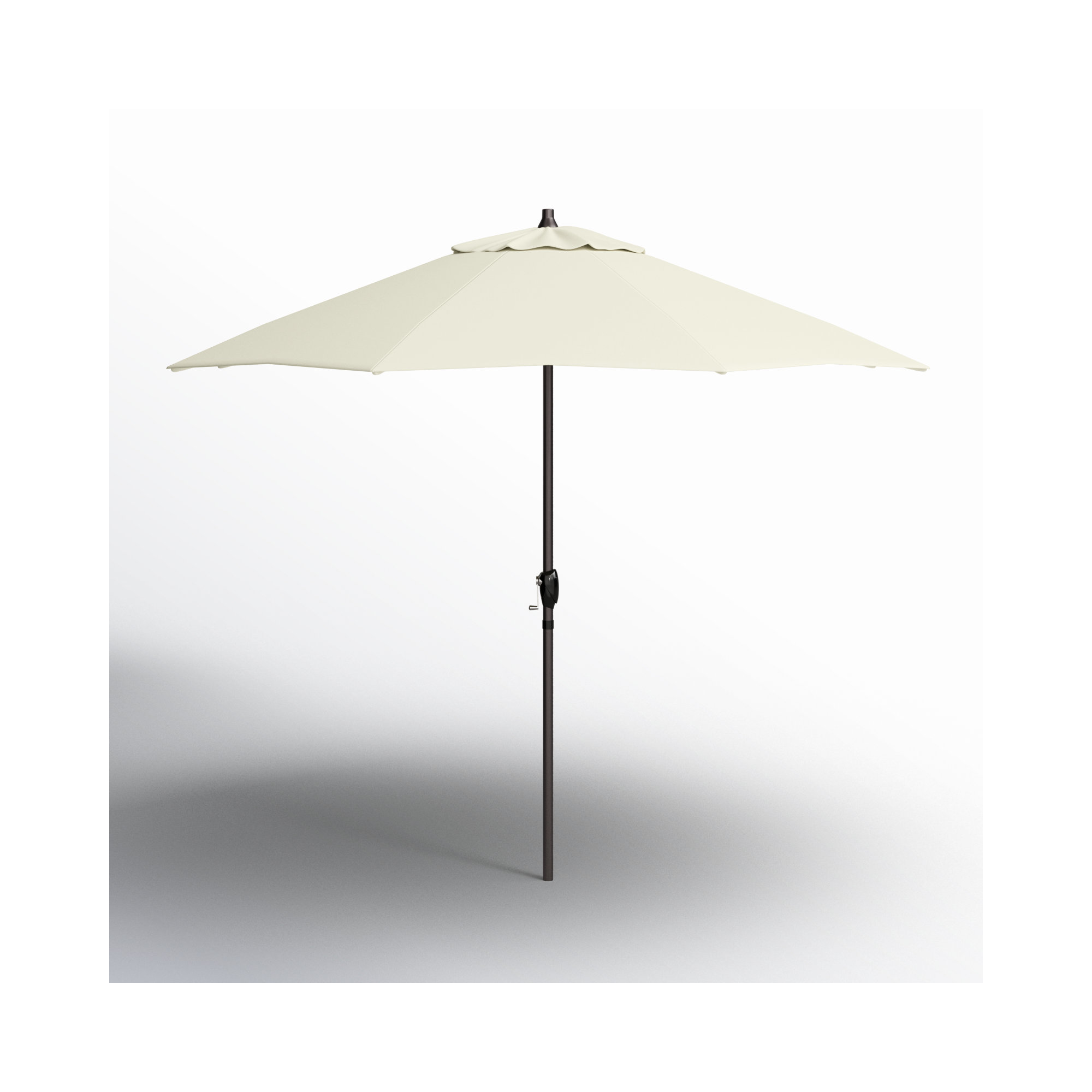 9' Market Sunbrella Umbrella, Canvas Canvas Sunbrella® Canvas