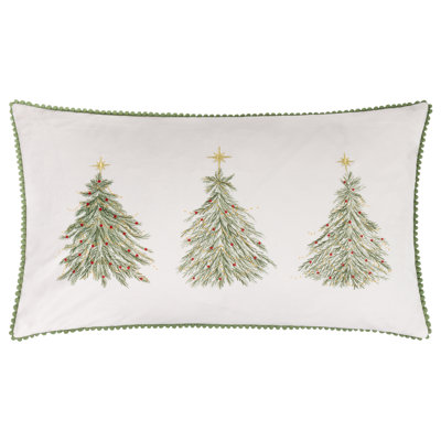 Abstract Green Rectangular Throw