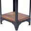 Grimsley Wood & Iron Pedestal Stand-834776505