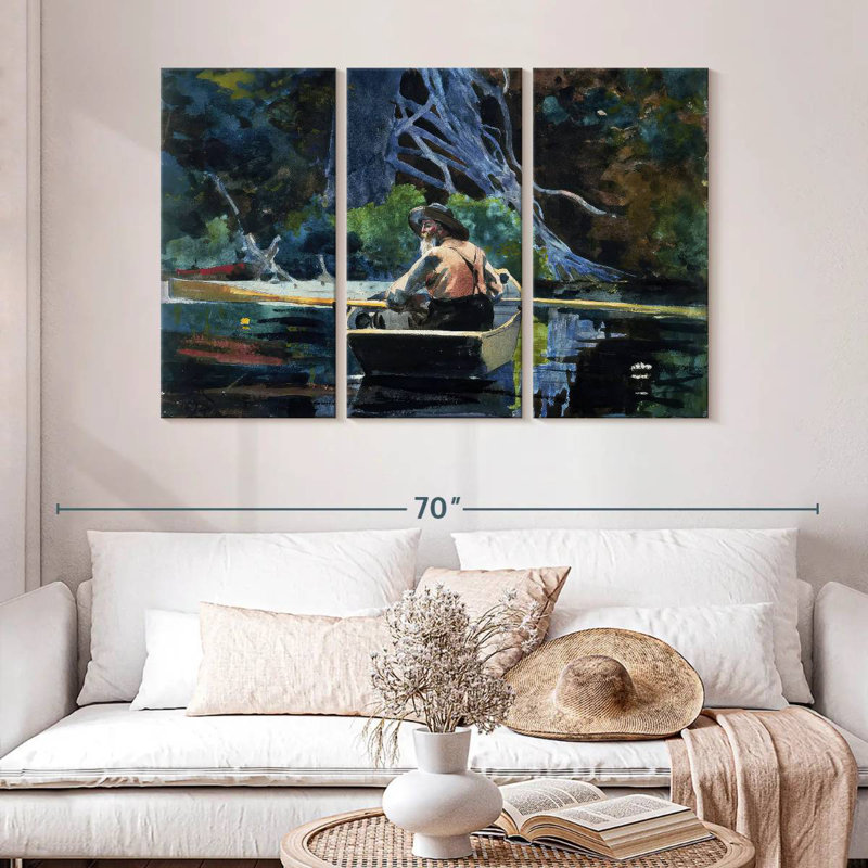 Mehar The Adirondack Guide, 32" H x 50" W