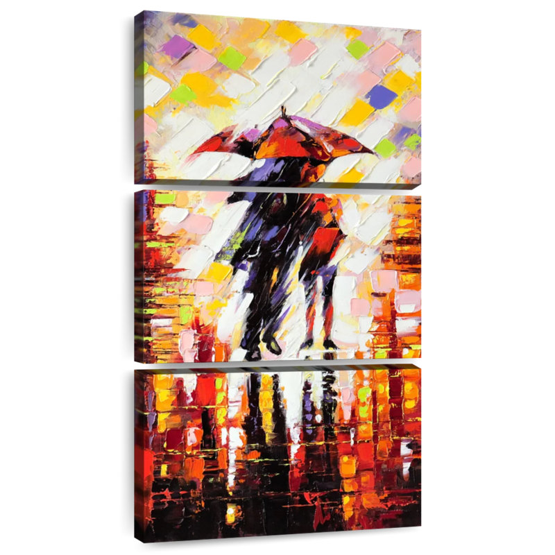 Two Lovers, 27" H x 12" W