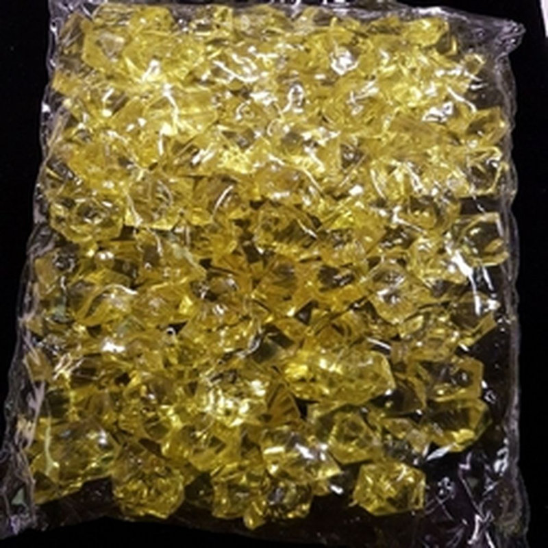 Cryptopodium Chips environ, décoration, Jaune