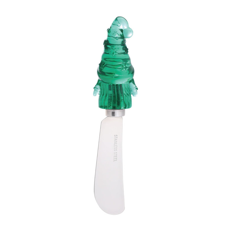 Gnome Transparent Polyresin Cheese Spreader, S4