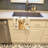 Golden Retriever Coffee Bar Kitchen Towel-1168062985