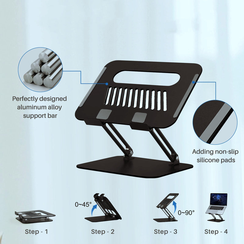 Adjustable Ergonomic Laptop Notebook Tablet Stands