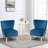 Tocco Velvet Slipper Chair-2046642398
