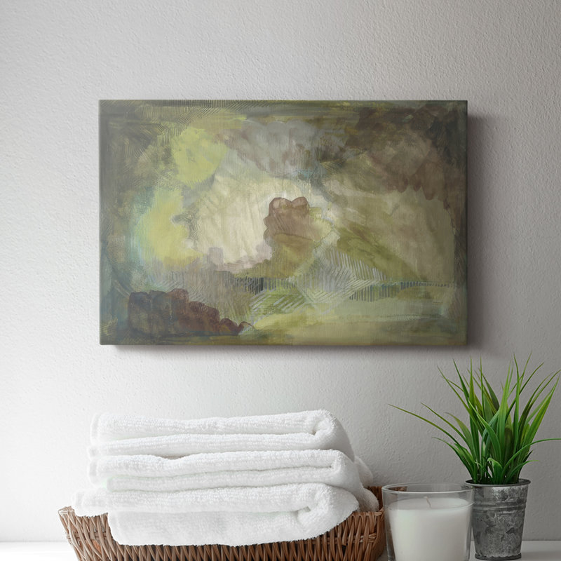 Tempête estivale - Cavas enveloppés de galerie, H 18 po x l 27 po