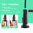 Pull Down Kitchen Sink Faucet, Black Modern Single Handle Clean Faucet Down, Application