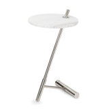 Spyder Accent Table (Polished Nickel)