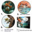 Ensemble de salon corail et anémone I - Coastal Coral Under Water-107756655-107756653