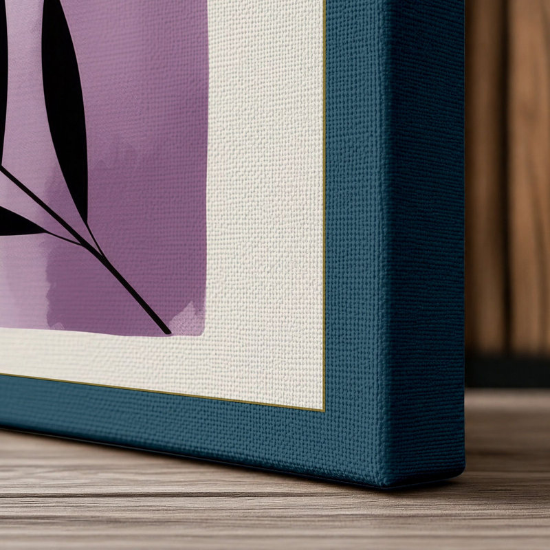 Print, 30x20 - 76.2 x 50.8 cm, Teal Border