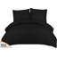 Duvet Cover Set Brushed Microfiber Reversible With Zipper Closure & Corner Ties Bedding Set-126670310