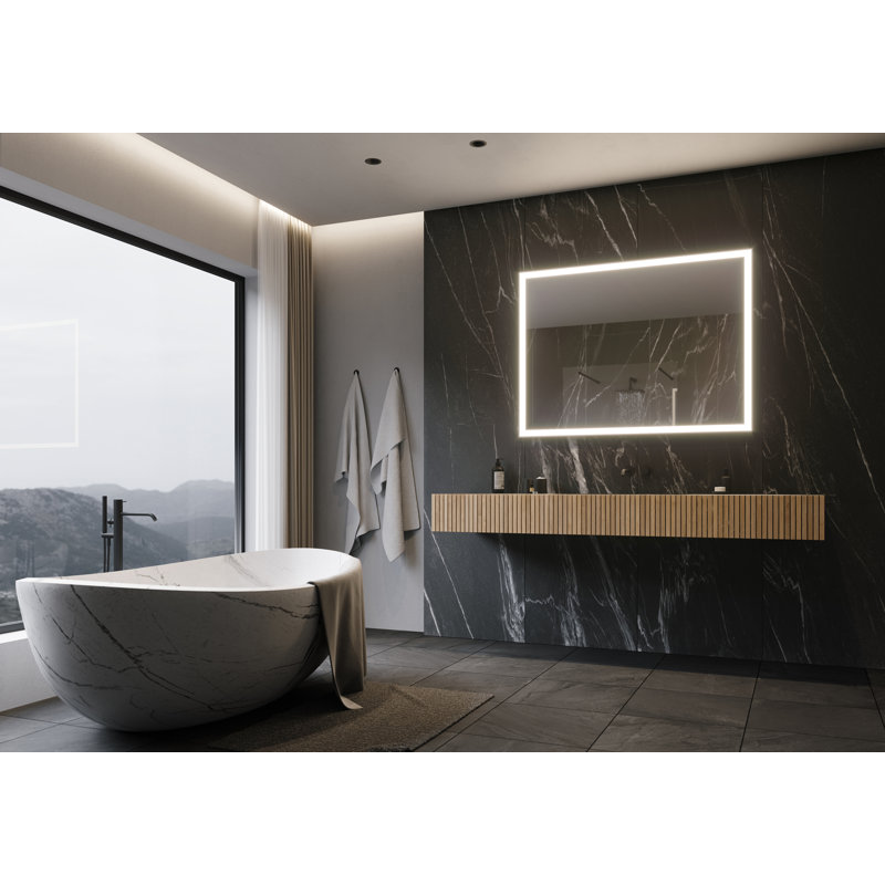 Miroir de salle de bain Galaxy, 3000 K, H 36 po x l 48 po