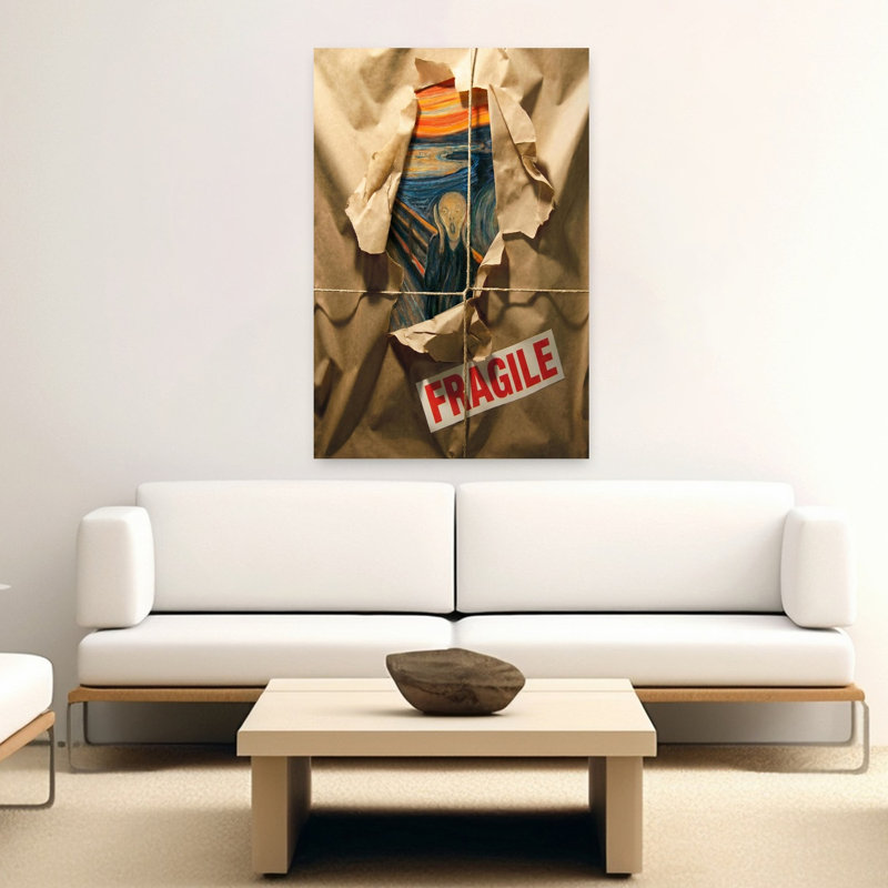 Art contemporain contemporain abstrait surréel, H 60 po x l 40 po