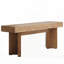 Banc de hall d'entrée en bois
