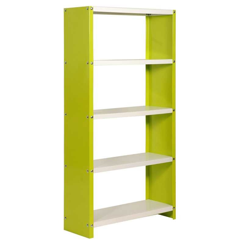 Vandermark Steel Height -Adjustable Shelving Unit, Green/White, 160cm H x 60cm W x 30cm D