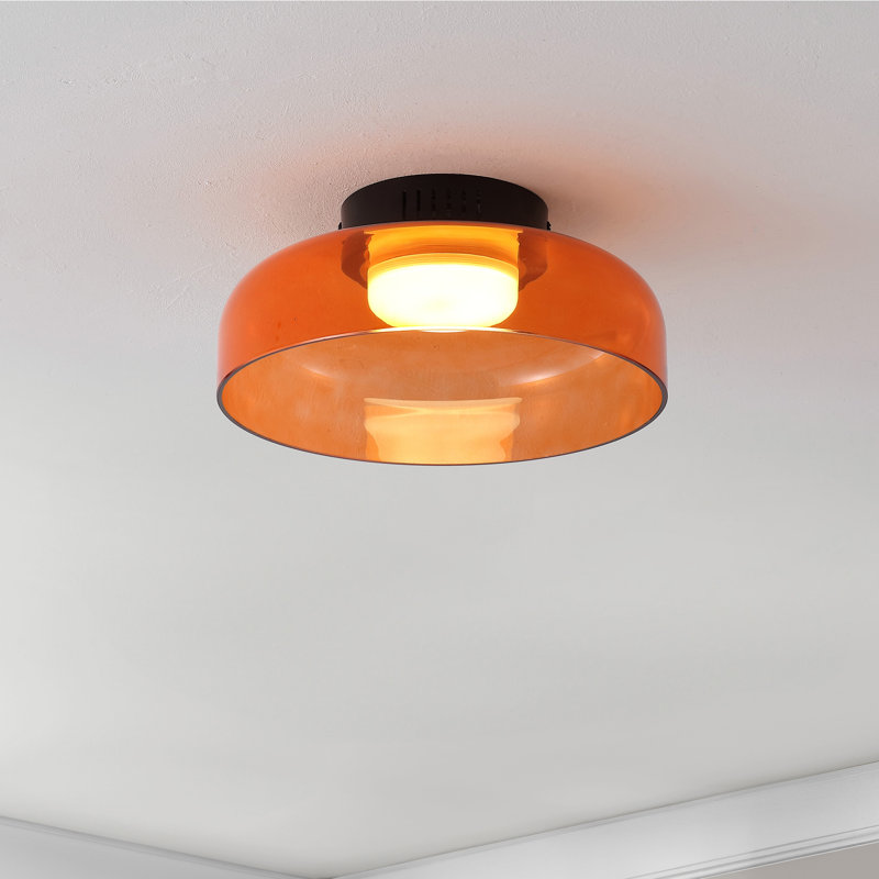 Plafonnier encastré à intensité variable de 12 po Kalmar, Orange