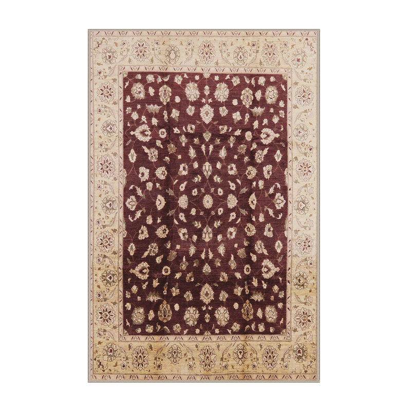 Tapis beige / brun Lillith, Rectangle 8 pi x 12 pi
